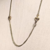 RESERVED 14k Gold Guard Chain | Fist Clasp