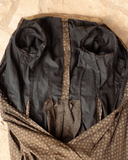 c. 1880s Brown Calico Dress