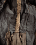 c. 1880s Brown Calico Dress