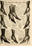 Late 1910s-Early 1920s Brown Boots | Approx Sz 7