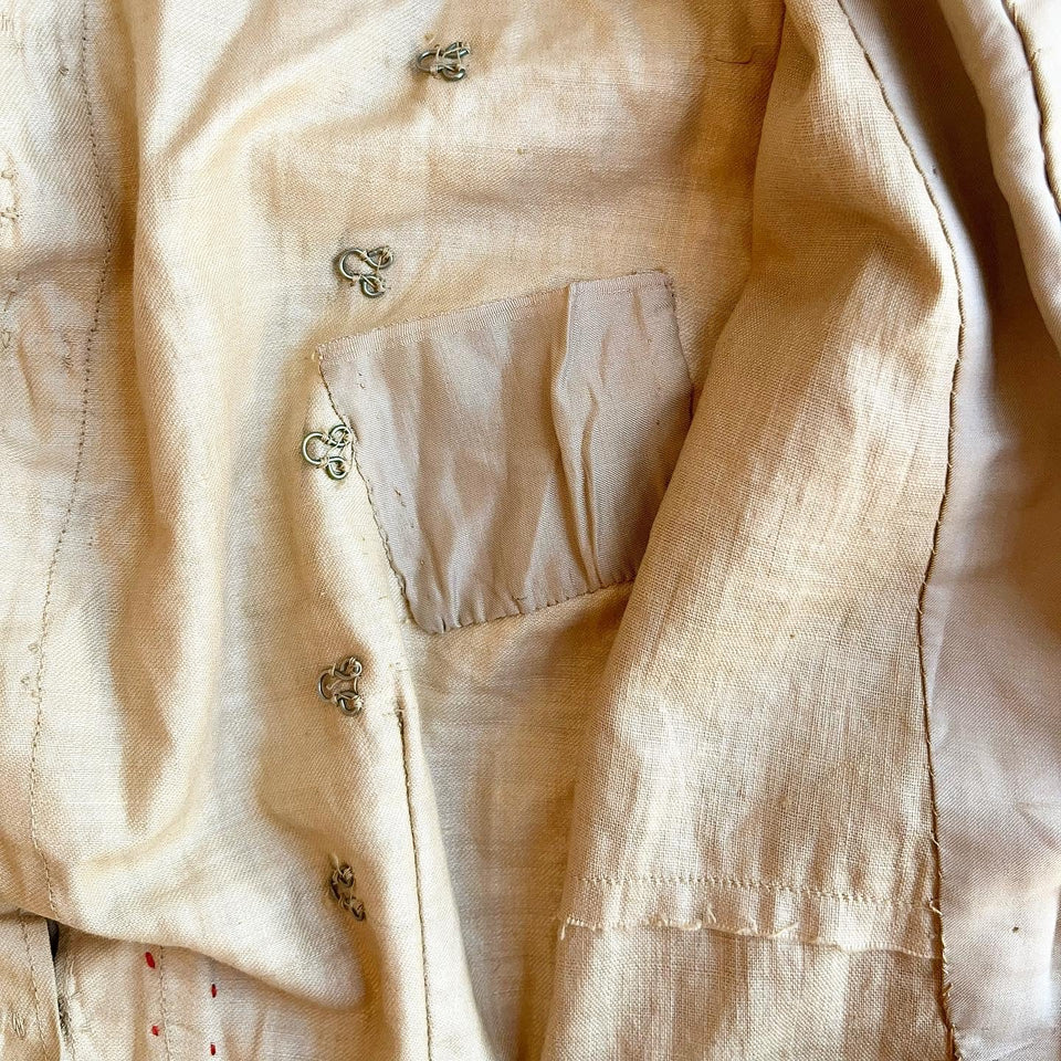 c. 1890s Silk Tea Gown