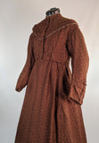 1850s-1860s Wool Dress