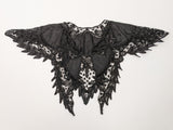 1890s-1900s Black Lace Collar