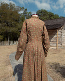 1880s Cotton Workwear Dress