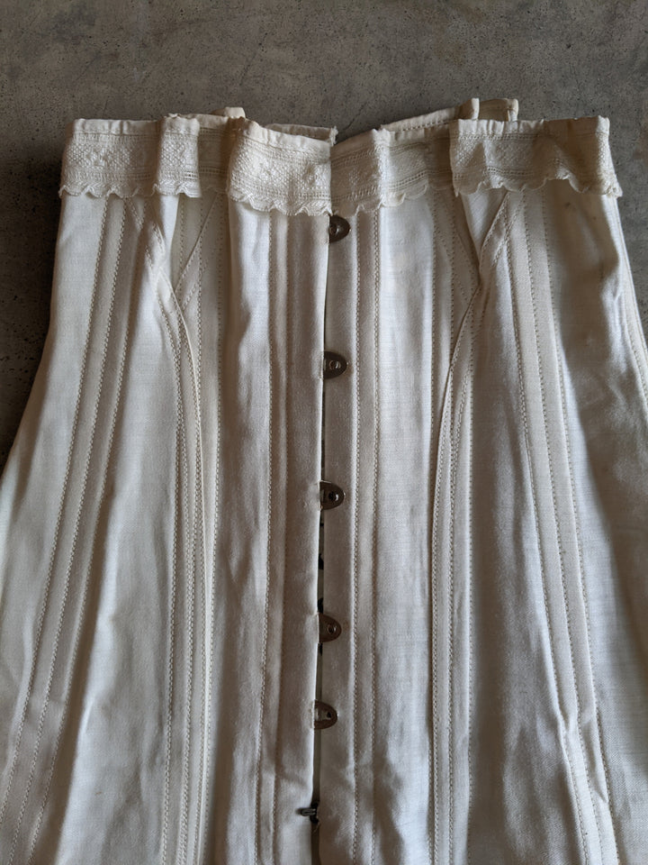 1910s Deadstock Corset - 22" - #6