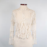 1900s White Lace Blouse