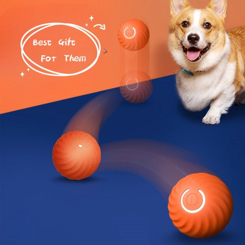 Smart Interactive Moving Dog Rubber Ball Toys