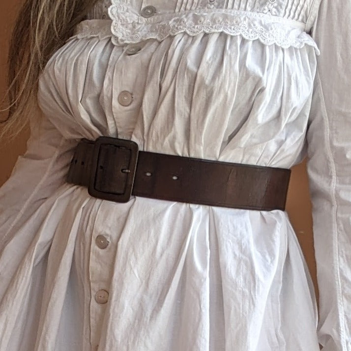 Early Vintage Leather Belt