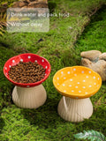 Elevated Cat Bowl – Anti-Tip Ceramic Cat Feeding Dish