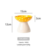 Elevated Cat Bowl – Anti-Tip Ceramic Cat Feeding Dish
