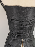 1860s Swiss Waist or Corsage | Button Closures