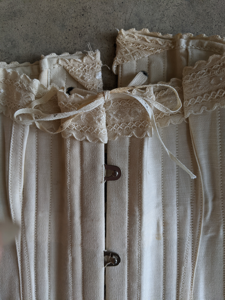1910s Deadstock Corset - 21" - #7