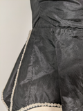 1860s Swiss Waist or Corsage | Button Closures