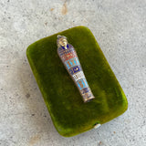 c. 1920s Egyptian Revival Telescoping Pencil Pendant