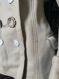c. 1900s Wool Coat | Petite Size
