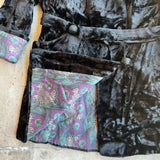 c. Late 1910s-Early 1920s Faux Fur Plush Coat