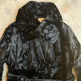 c. Late 1910s-Early 1920s Faux Fur Plush Coat