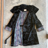 c. Late 1910s-Early 1920s Faux Fur Plush Coat