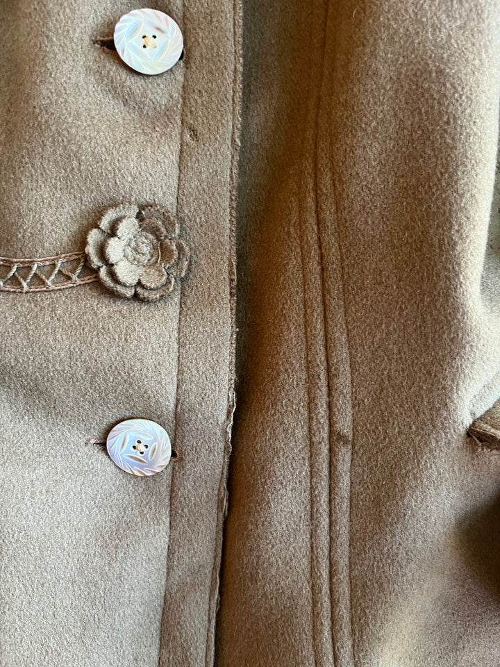 c. 1900s Wool Coat | Petite Size