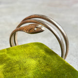 c. 1940s Forstner 12k Gold Filled Snake Bracelet