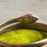 c. 1940s Forstner 12k Gold Filled Snake Bracelet