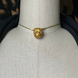 Early 20th c. Gold Filled Bulldog Brooch