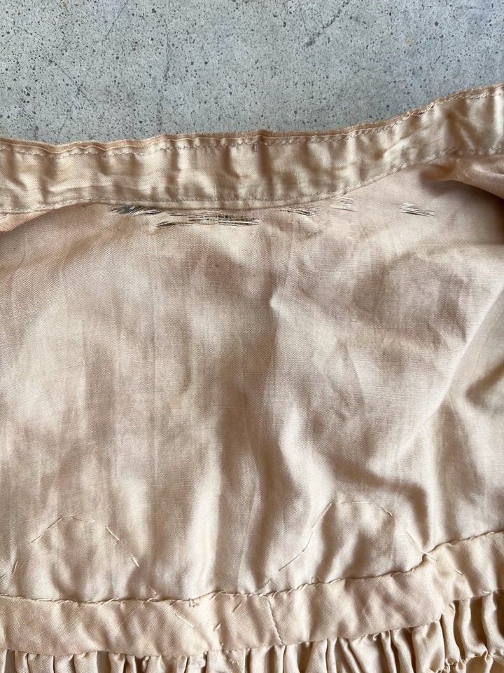 c. 1904 Peach Silk Blouse | Study + Display