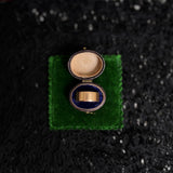 Victorian 1890s 14k Gold Wedding Band | Antique Ring Dated Sept 11 1895