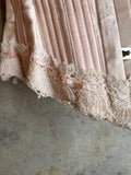 c. 1902 Pink Sateen Corset