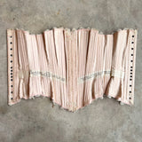 c. 1902 Pink Sateen Corset
