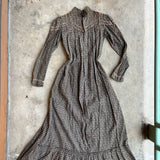 c. 1900 Cotton Wrapper Dress