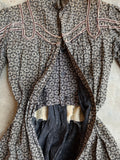 c. 1900 Cotton Wrapper Dress