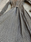 c. 1900 Cotton Wrapper Dress