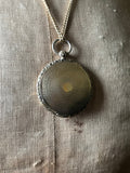 c. 1840s 9k Gold Locket with Daguerreotype