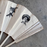 c. 1890s-1900s "Gibson Girl" Fan | Original Artwork