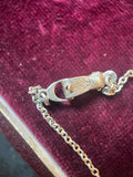 c. 1930s Sterling Silver Spider Necklace