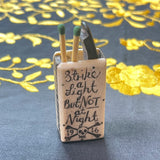 WWI Trench Art Match Safe