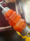 Victorian Scottish Agate Bracelet Sterling Silver