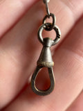 c. 1920s Silver Long Guard Chain