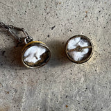 c. 1910s Guilloche Enamel Vinaigrette Necklace