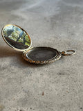 c. 1840s 9k Gold Locket with Daguerreotype