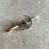 c. 1900s-1910s 9k Gold Spider Brooch