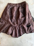 c. 1890s Faux Seal Plush Jacket