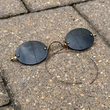 c. 1890s-1900s Smoked Lens Glasses