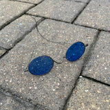 c. 1890s-1900s Blue Tinted Sunglasses