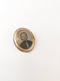 Victorian Swivel Cameo Photo Brooch - Double Sided