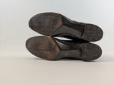 RESERVED — 1910s Black Side Button Boots | Approx Sz 8.5-9