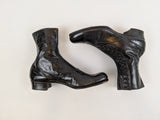 RESERVED — 1910s Black Side Button Boots | Approx Sz 8.5-9