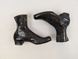 RESERVED — 1910s Black Side Button Boots | Approx Sz 8.5-9