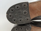 RESERVED | 1910s Black Lace Up Boots | Approx Sz 7.5-8